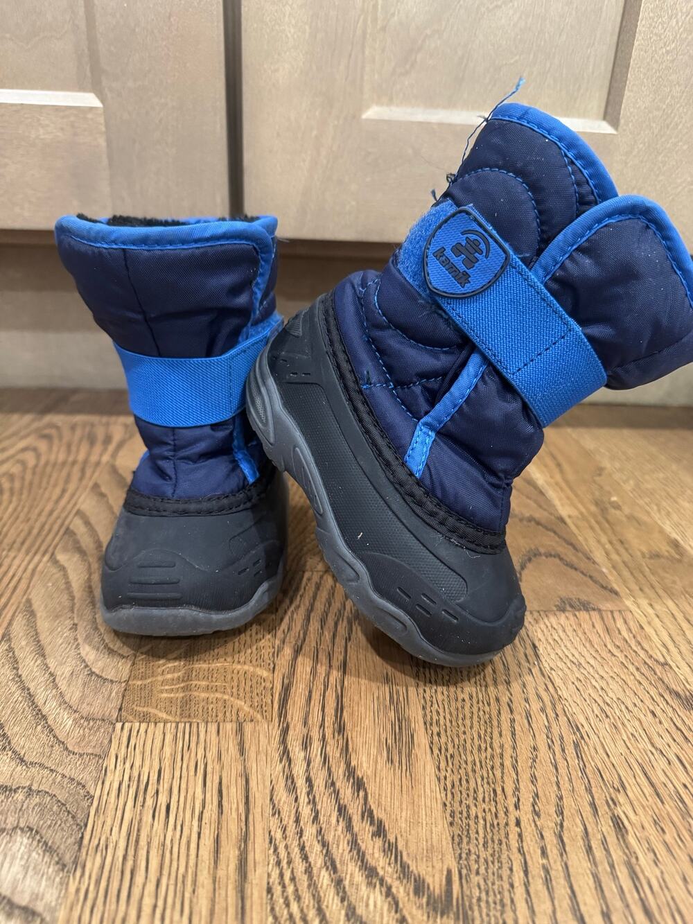 Kamik Snowbug 5 Waterproof Winter Snow Boots Navy Toddler Sz 7 Outdoor